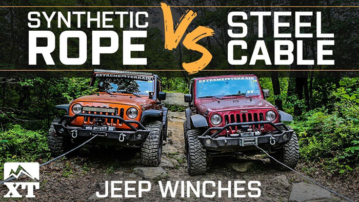 Synthetic Winch Rope vs. Steel Cable: The Facts to learn!