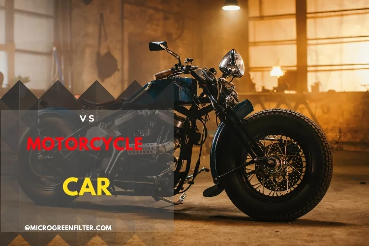 Motorcycle vs. Car