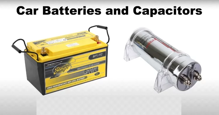 Difference between an Audio Capacitor and a Battery