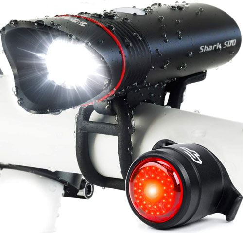Cycle Torch Shark 500 USB Rechargeable Bike Light